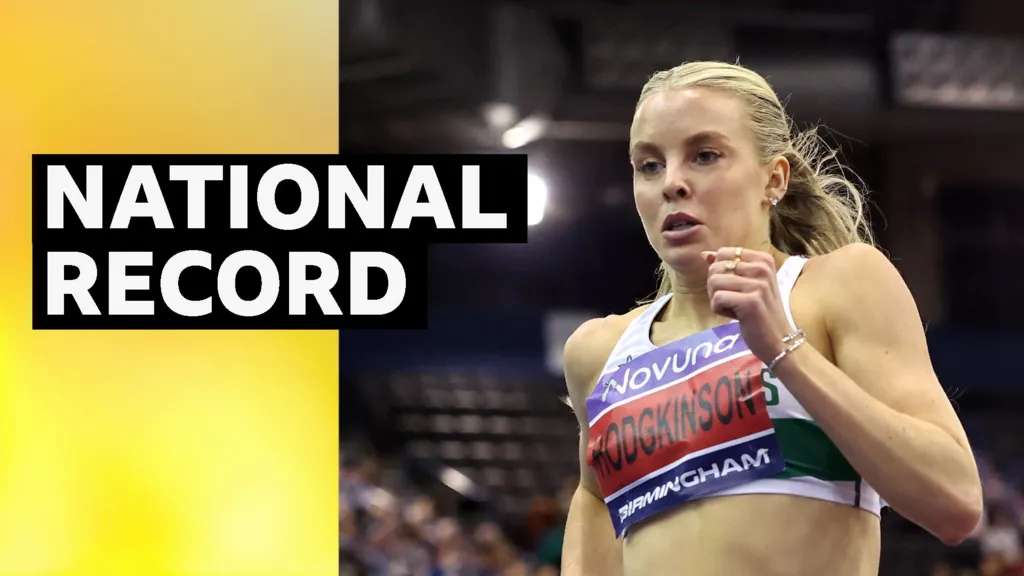 Hodgkinson Breaks 800m National Record at UK Indoor Championships