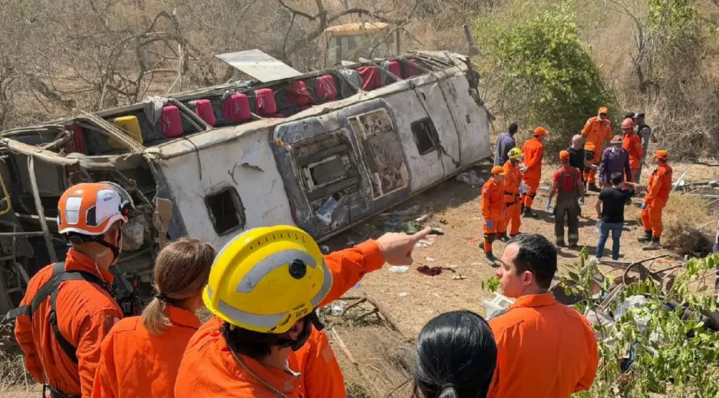 Brazilian bus accident kills 15 pilgrims
