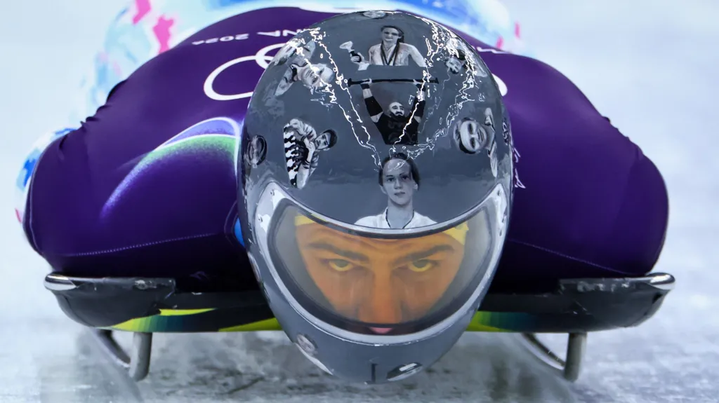 Ukrainian skeleton racer's helmet, honoring war victims, banned