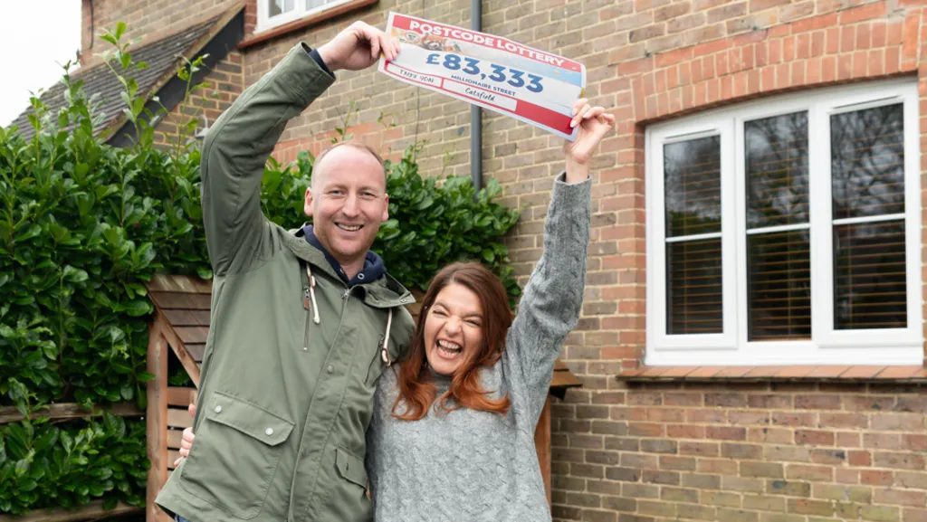 East Sussex neighbors claim £1m lottery prize
