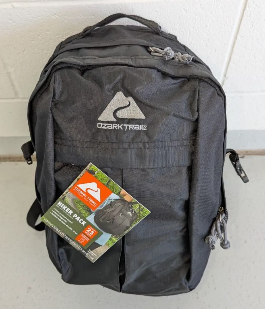 An Ozark Trail Hiker backpack, the type which police believe was used by the suspect