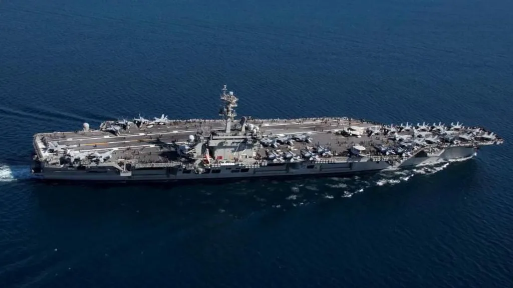 US downs Iranian drone approaching aircraft carrier