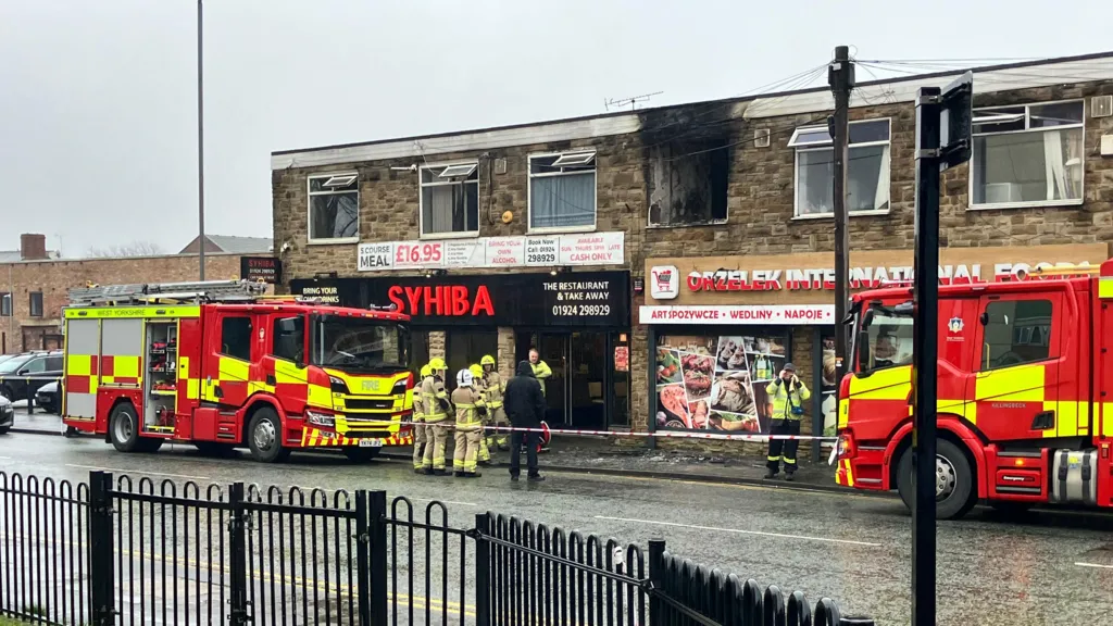 Seven people rescued from city centre store fire