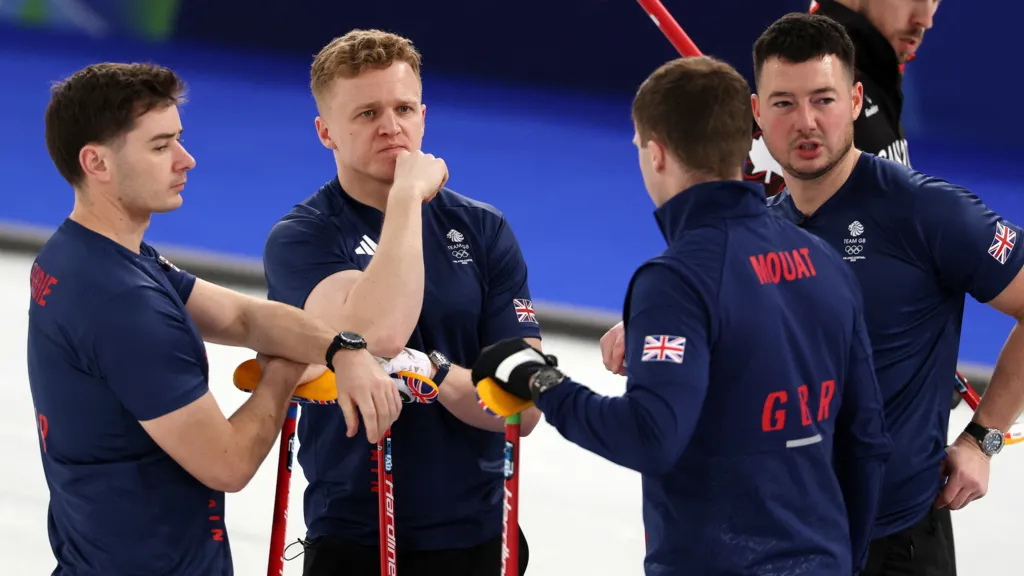 Italy defeats GB men's curling team following stunning opening