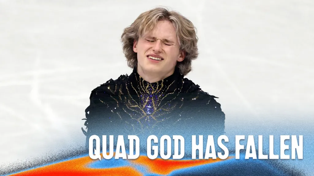 Malinin Crashes to Eighth in Free Skate Upset