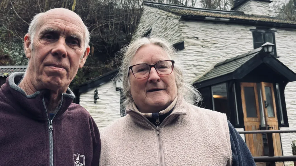 Rockfall fears keep couple awake at night