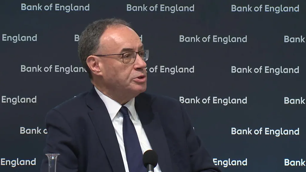 Bank of England chief reacts to Mandelson emails with surprise