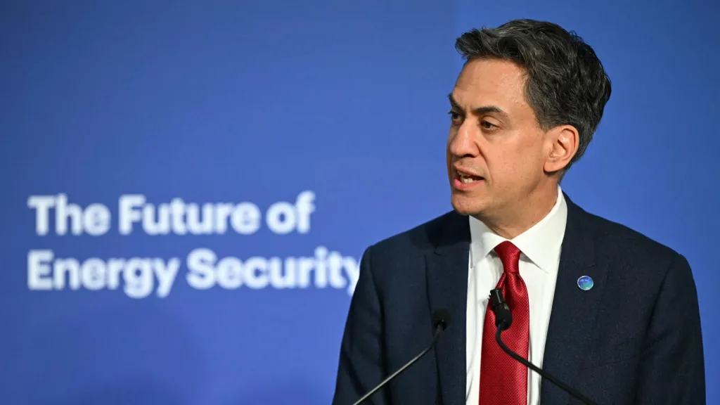 Miliband's net zero targets at risk due to surge in data centre development