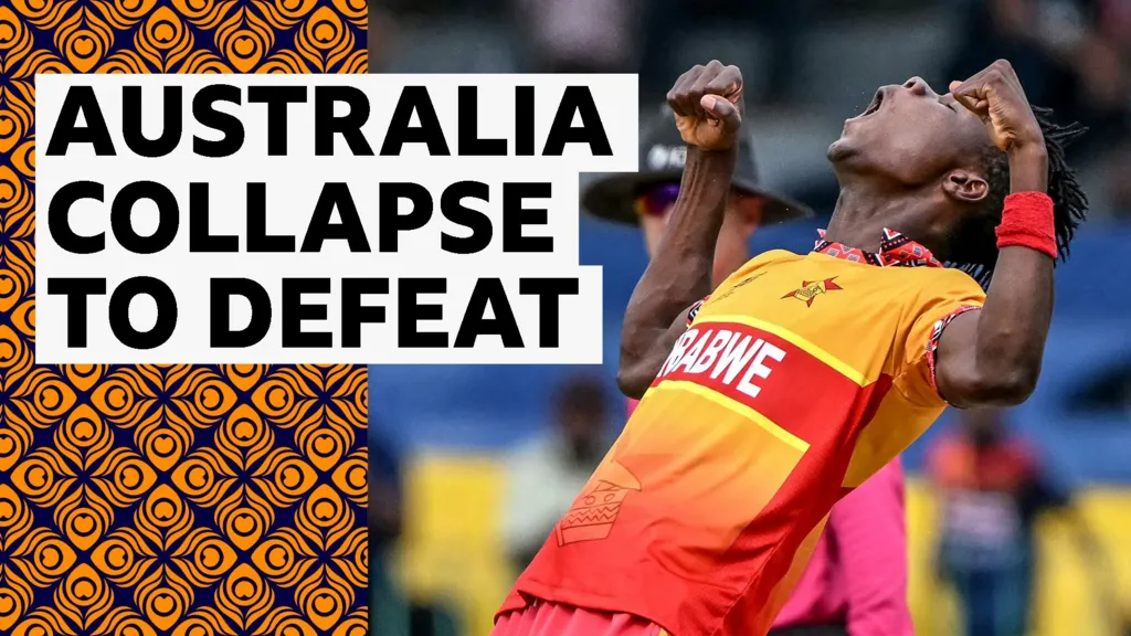 Zimbabwe Stun Australia with Major World Cup Upset