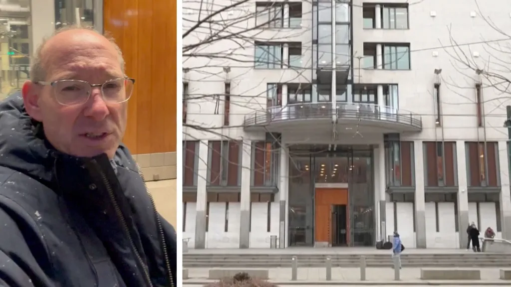 BBC reports from Oslo court before Crown Princess's son's rape trial