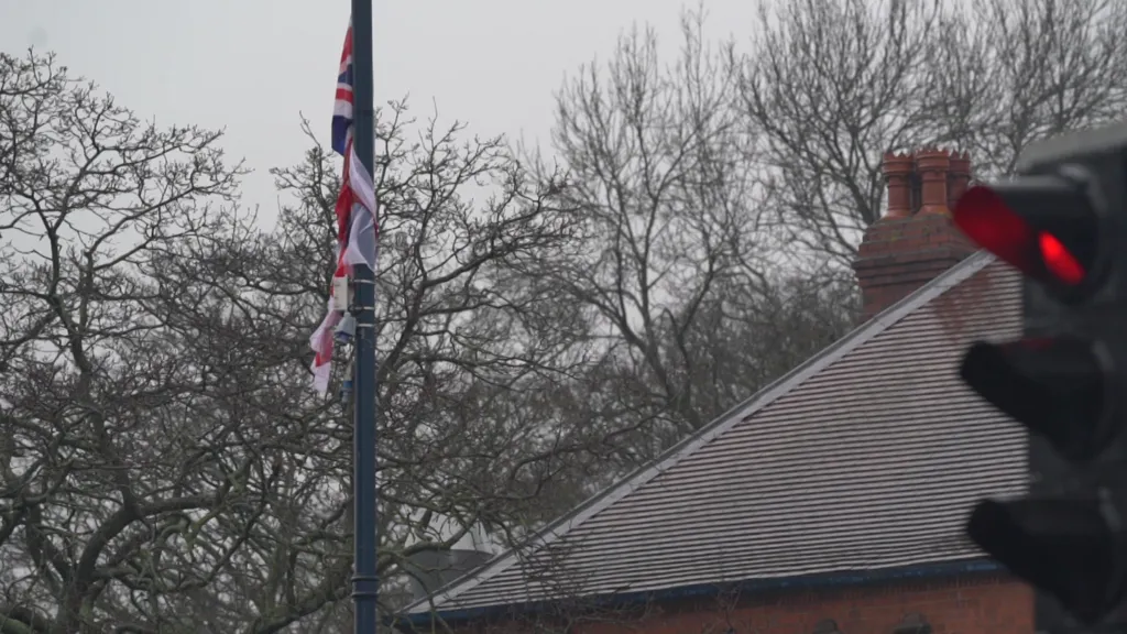 Village removes union jacks, sparking calls for unity