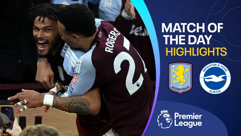 Aston Villa edges Brighton with late own goal