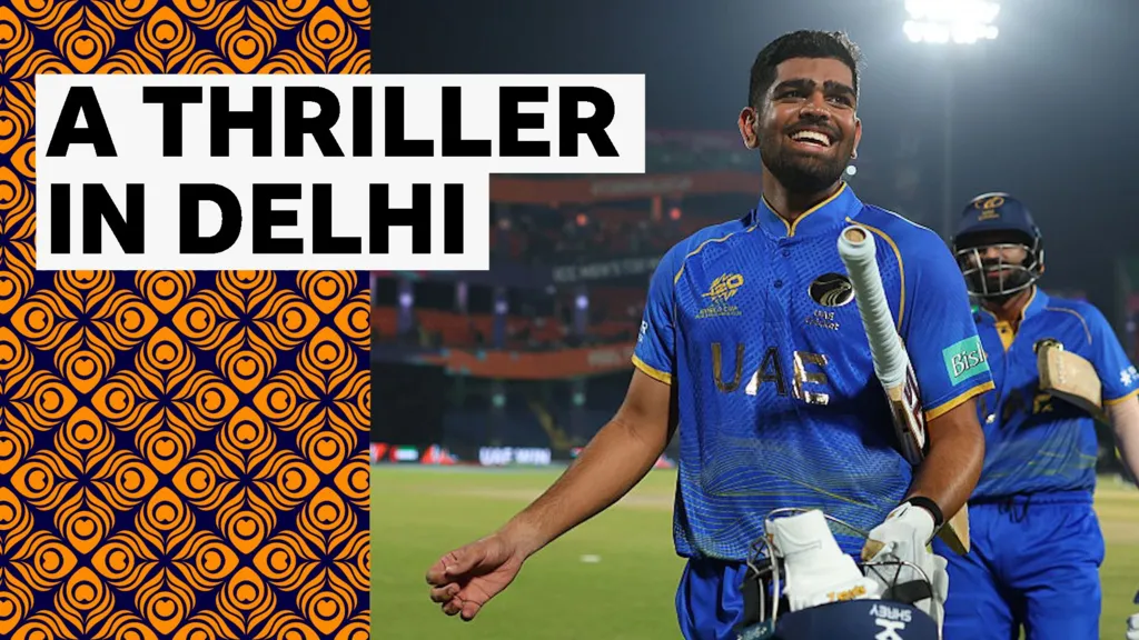 UAE Beats Canada in T20 World Cup Thanks to Sharma