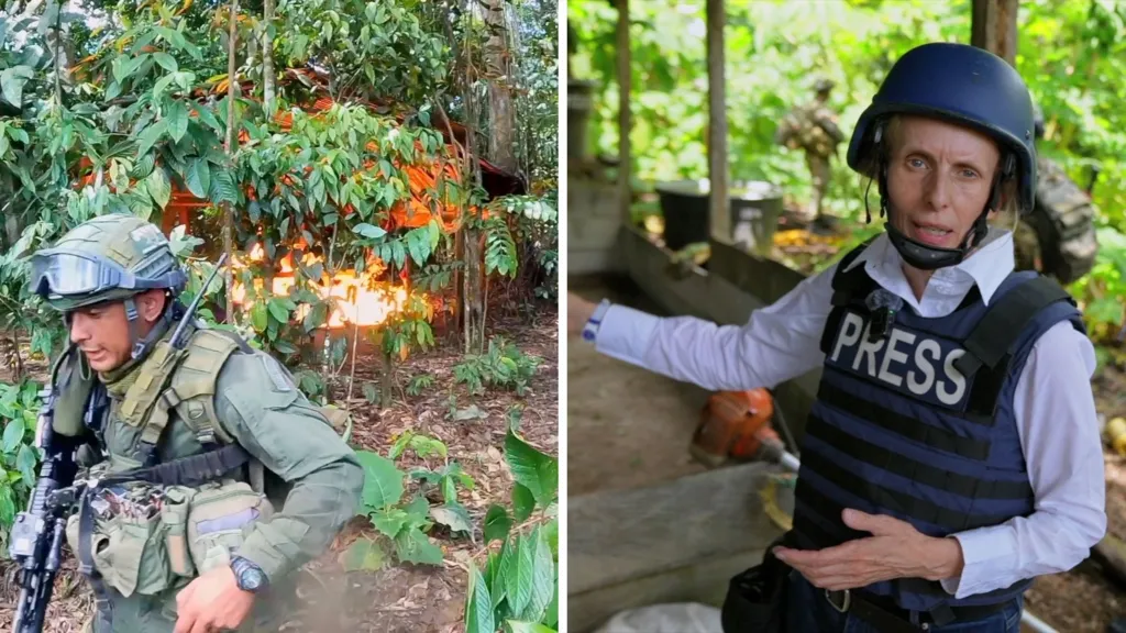 Colombia's drug war: BBC reports from the frontline